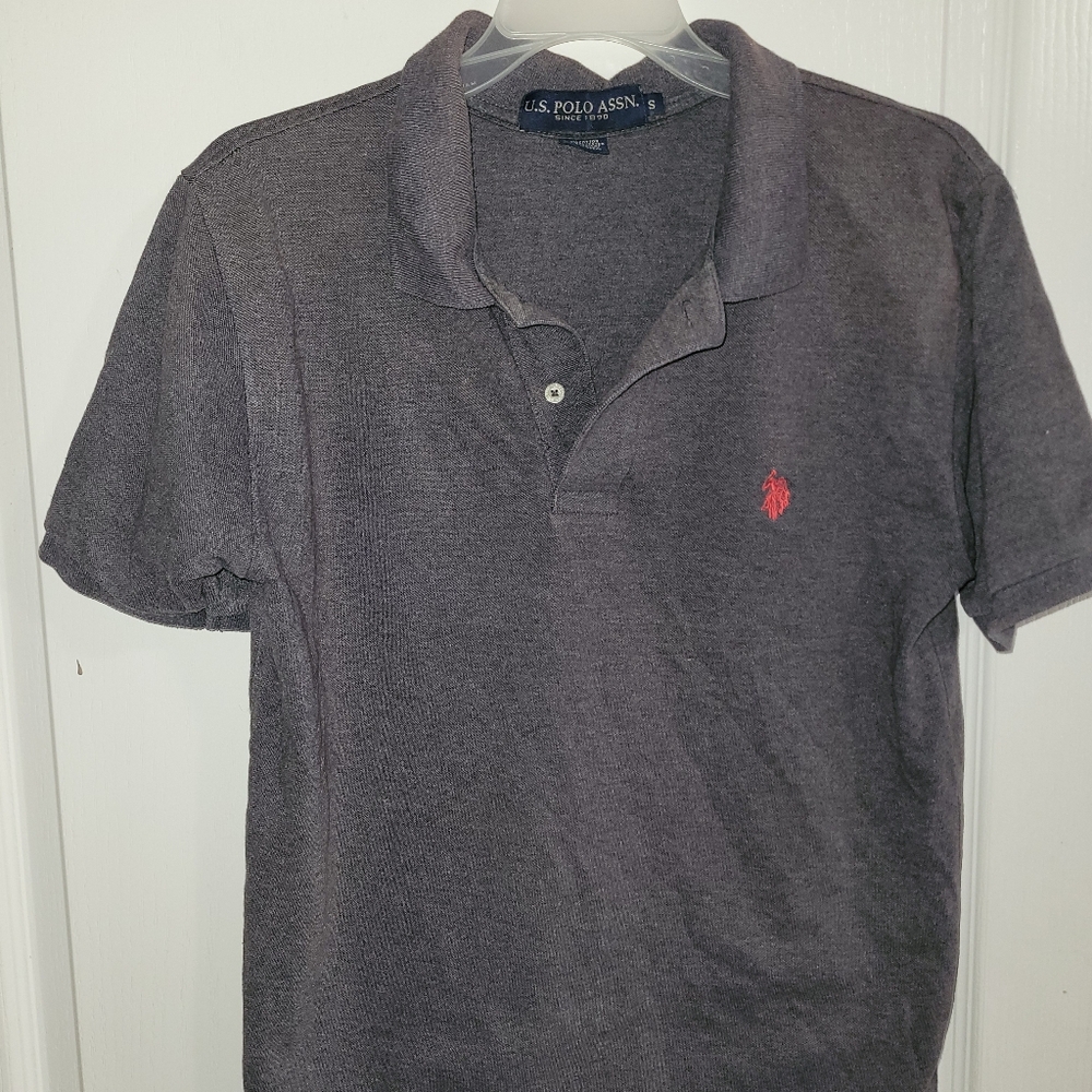 U.S. Polo Assn. Men's Gray Polo Shirt